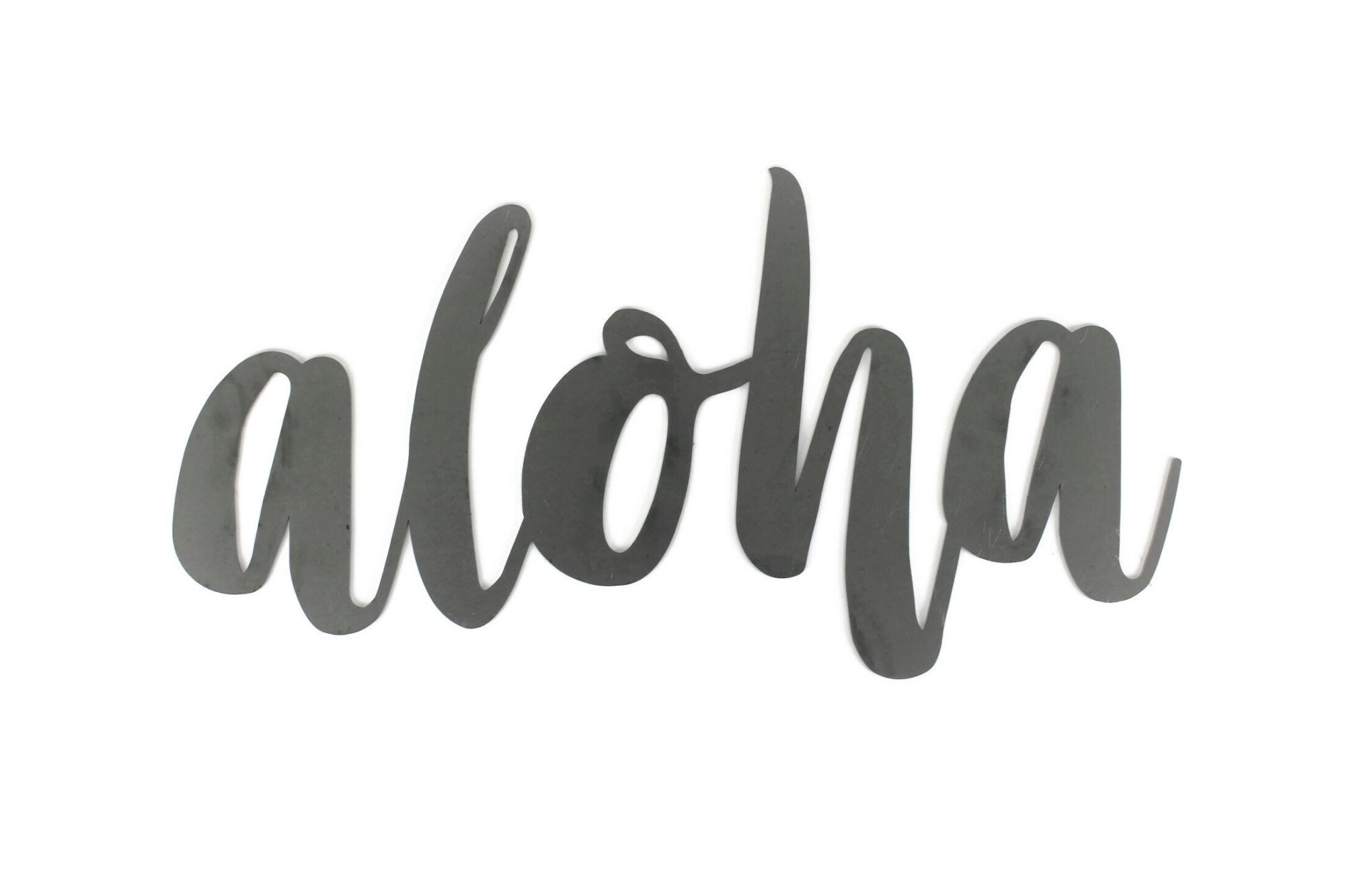 Aloha Hawaii lettering. stock vector. Illustration of border - 120238232