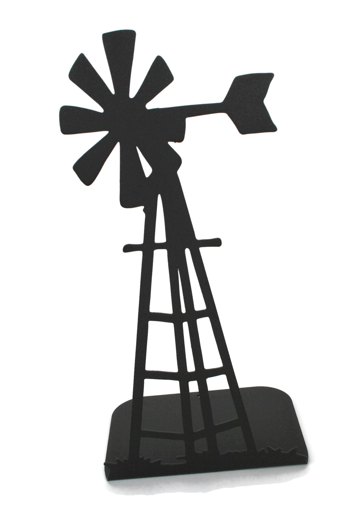 Metal Windmill Stand 15 tall Powder Coated