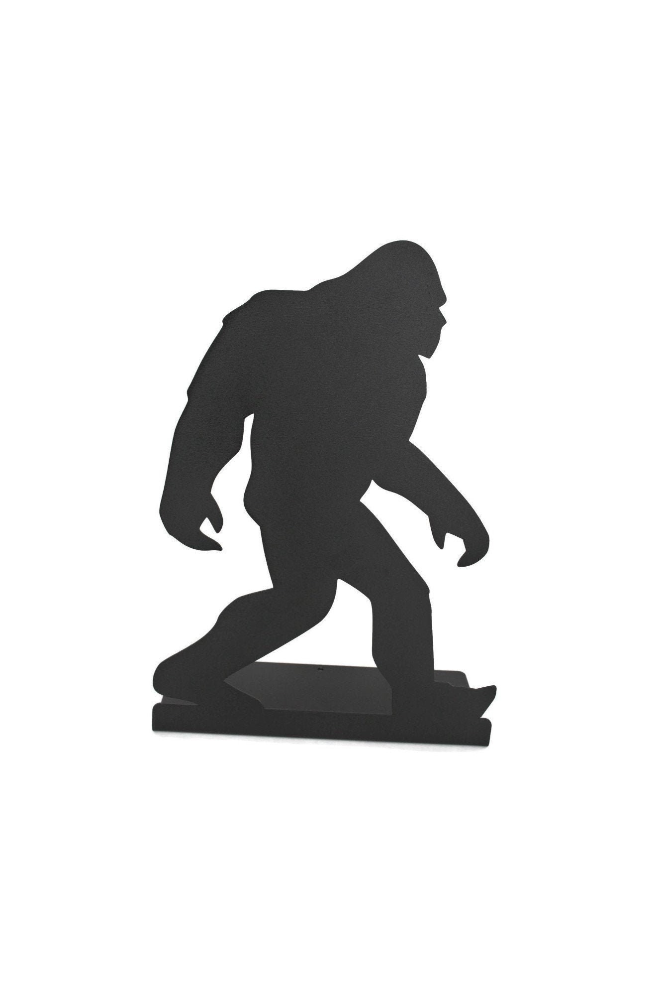 Sasquatch Bigfoot Standing Metal Sign 15 Tall Powder Coated