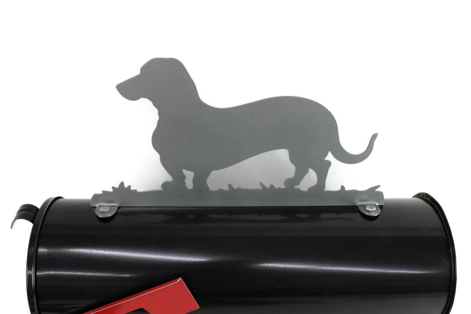 Wiener Dog Mailbox Topper Metal Dachshund Mailbox Topper Dog Etsy