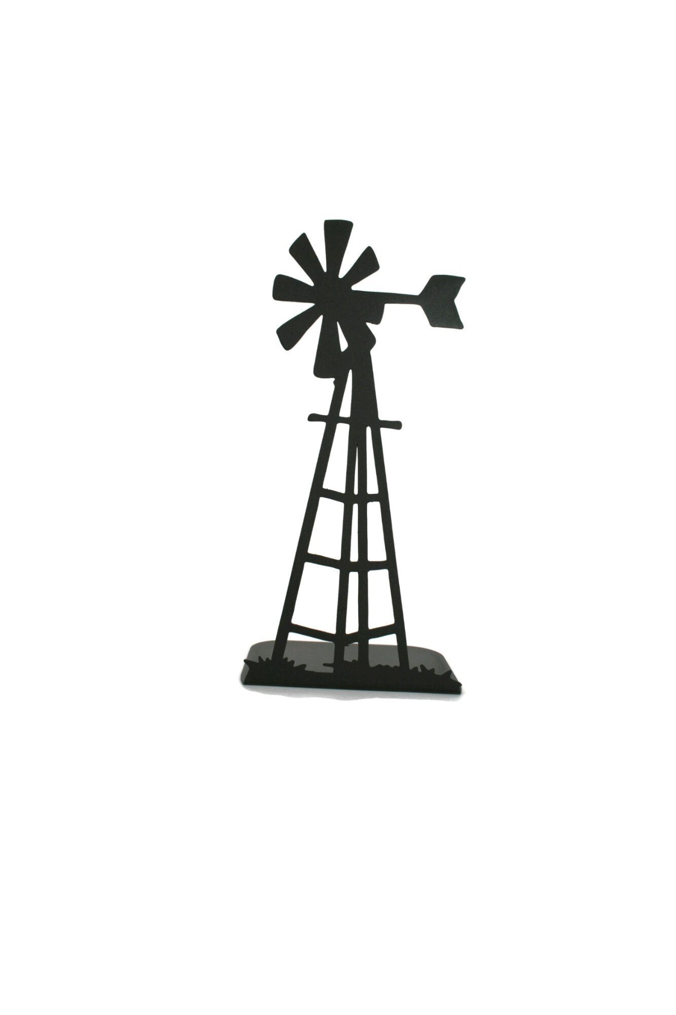 Metal Windmill Stand 15 tall Powder Coated