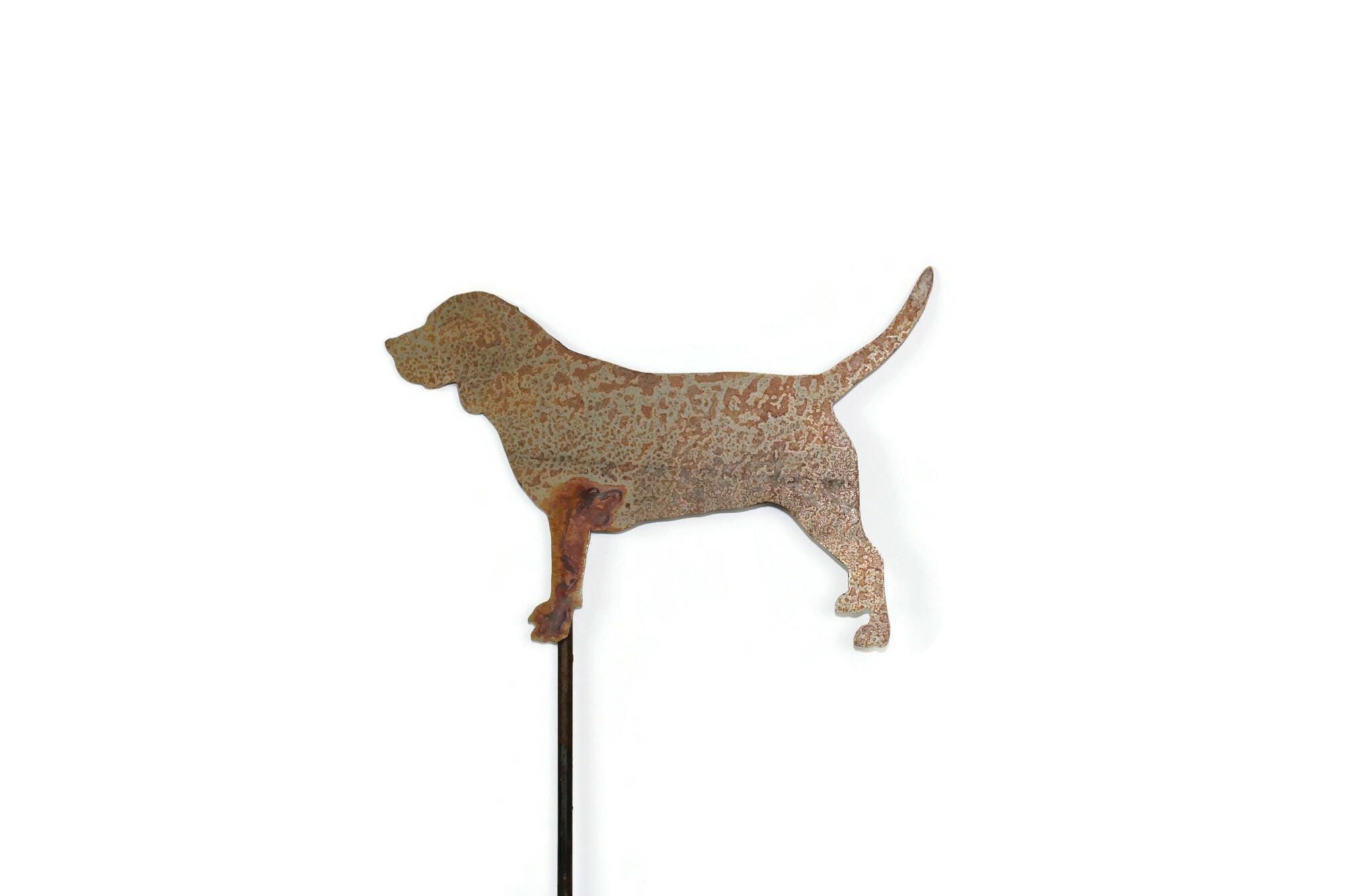 Beagle Dog Metal Stake 21 Inches Tall - Thumbnail 3