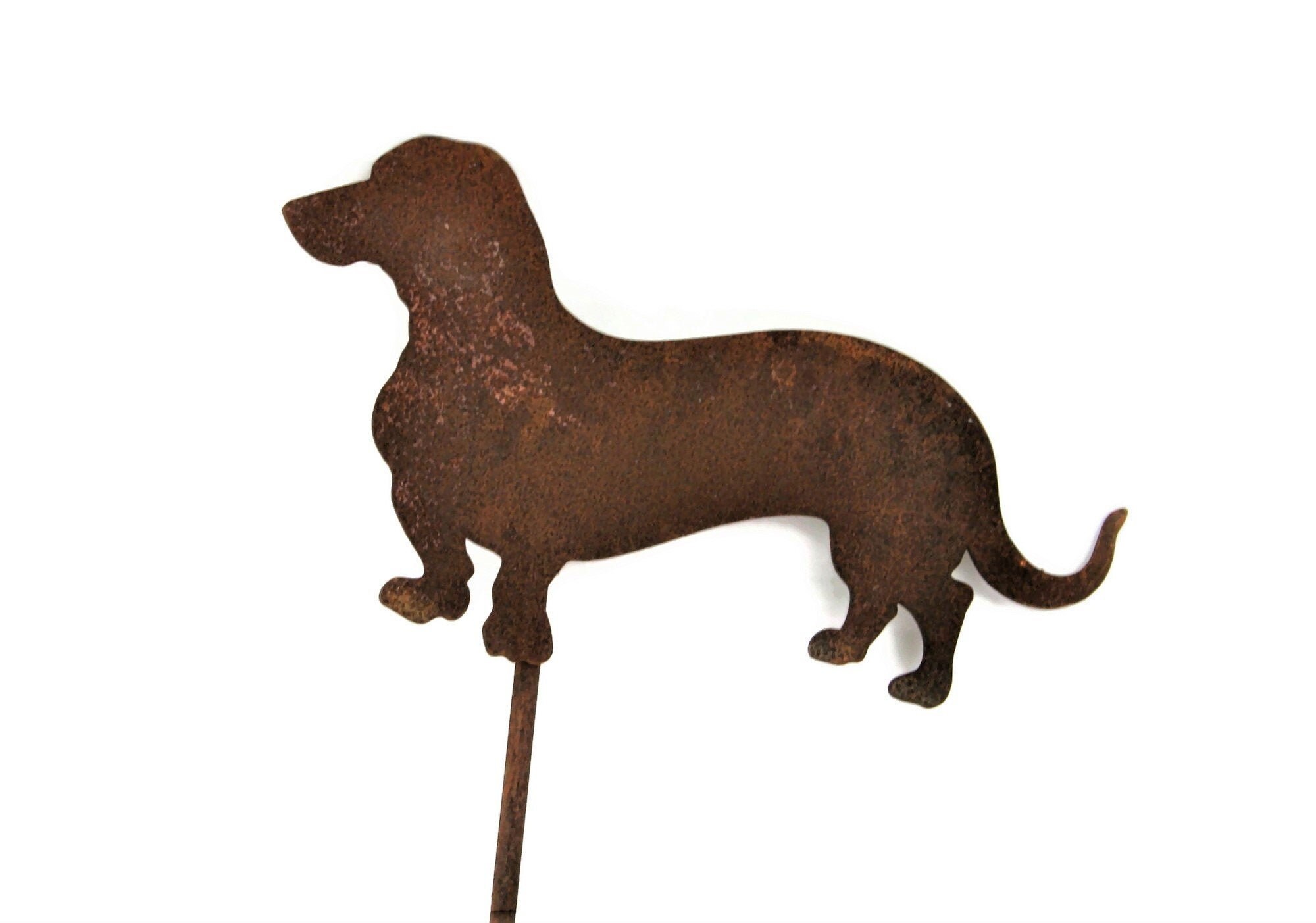 Wiener Dog Stake 21 Tall, dog yard sign, dog garden stake, wiener dog