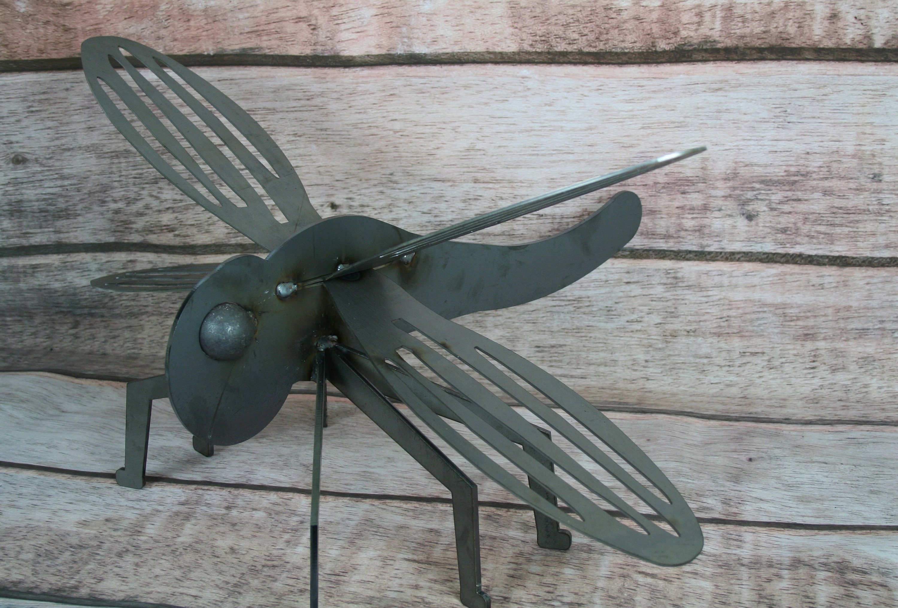 Giant Metal Dragonfly, rustic dragonfly, dragonfly sculpture, landscape