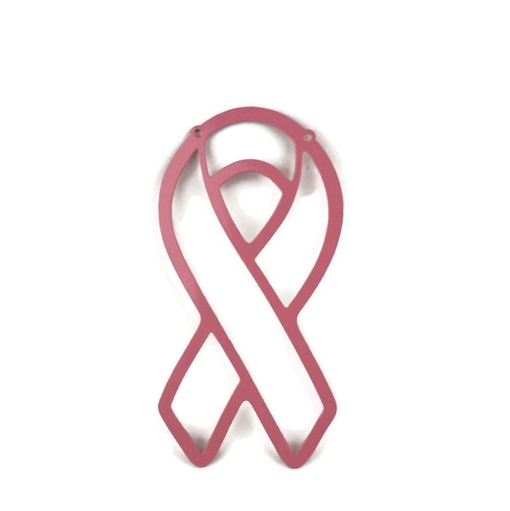 Metal Awareness Ribbon 10 Inch Tall Wall Art or Yard Stake