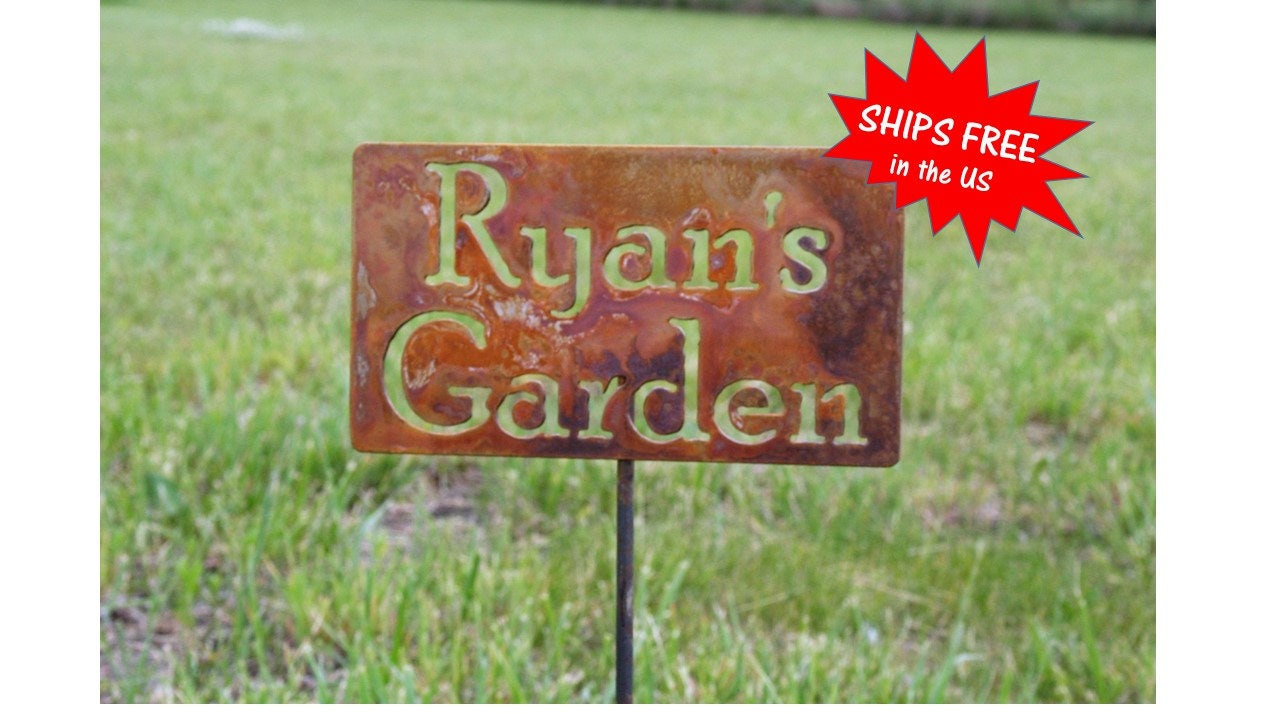 Custom Garden Stake Marker Gardener Gift Mom S Custom Garden Stake Marker Gardener Gift Mom S Dad My Sign Memorial Pet