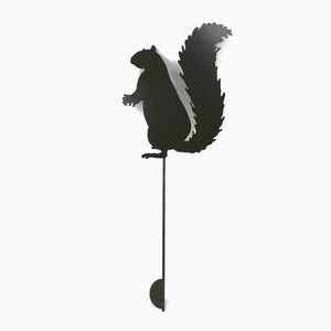 Squirrel Metal Garden Stake 23 to 33 Inches Tall image 4