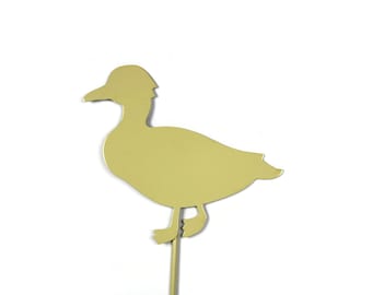 Duck Garden Stake Sign 21 Inches Tall