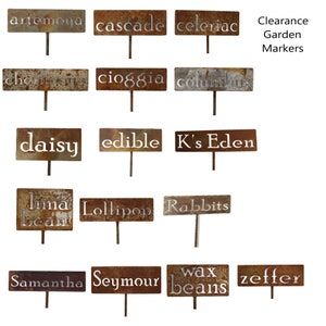 CLEARANCE Classic Metal Garden Markers Discontinued or surplus image 9