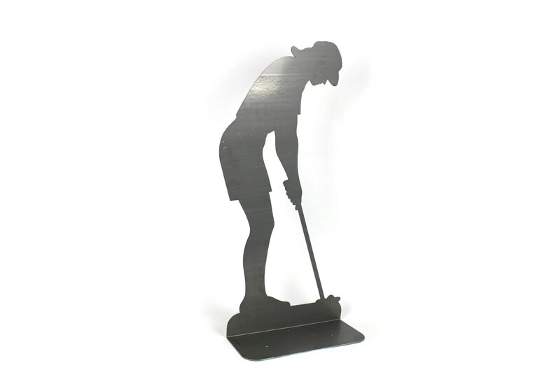 Metal Lady Golfer Yard Stake or Stand 9.5 to 34 Inches Tall image 5