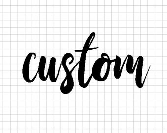 Custom Metal Script Word Art Sign up to 21 Inches Wide