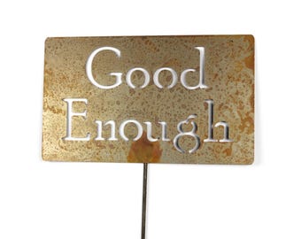 Good Enough Metal Garden Stake 20 to 48 Inches Tall