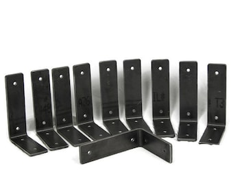 Metal Shelf Support L Shape Bracket 4x5" Size Medium Duty