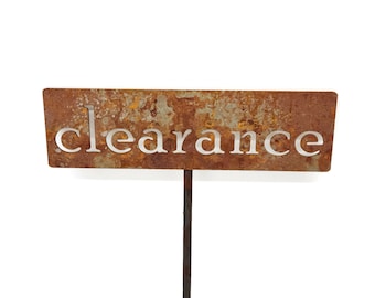 Classic Metal Garden Markers CLEARANCE items!!! Names, discontinued crops, others