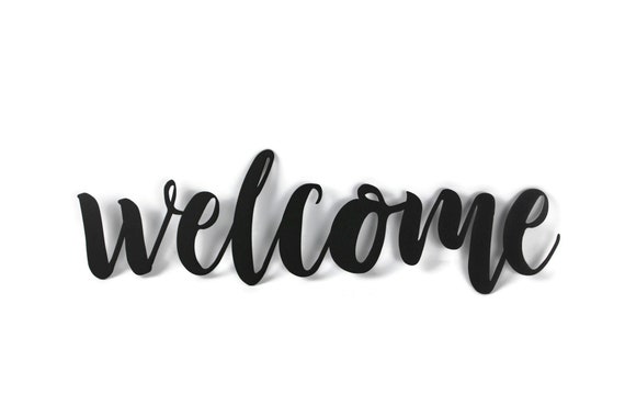 Welcome To The Farm Lacquered Black And White Metal Wall Art Welcome To The Farm Lacquered Black And White Metal Wall Art