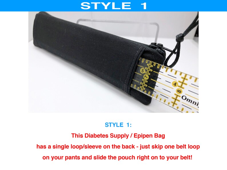 Men's Epipen Case for BELT Adult or Child Diabetes Supply Etsy