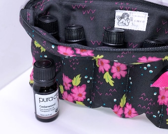 doTerra Oil Bag, Essential Oil Bag, Oil Travel Case, Young Living Oil Case, , Essential Oils Storage,