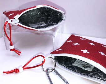 4.5 x 4.5 Insulated First Aid Bag, Insulin Diabetic Supplies