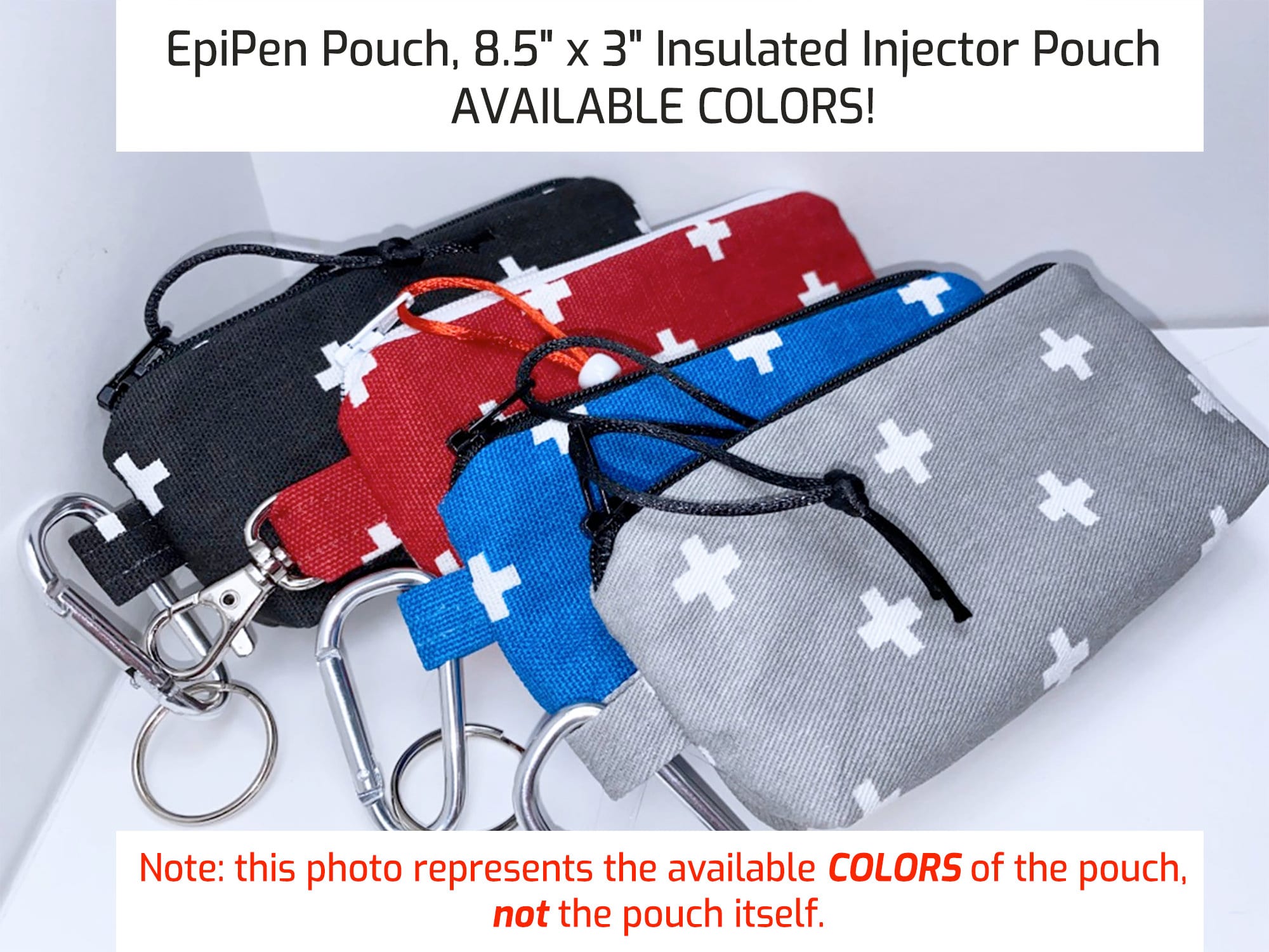 Ships Fast Diabetic Pen Injector Pouch Epipen Epinephrine Injection ...