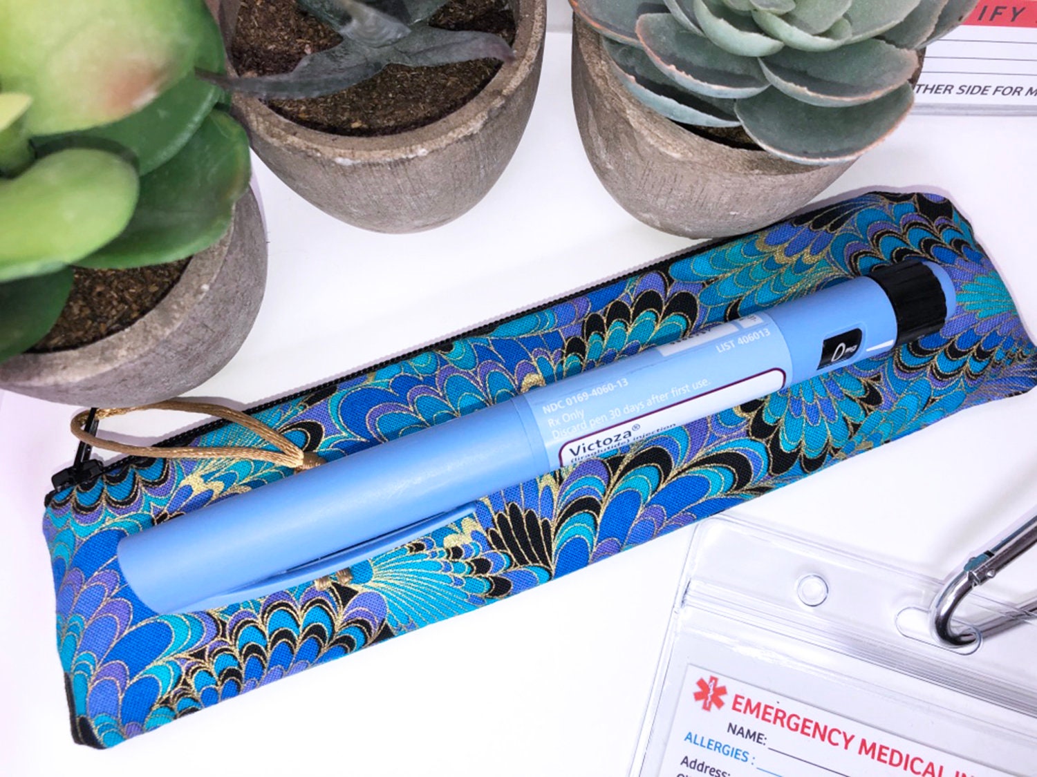 8 x 2 Insulin Pen Case Insulated Single Injector Etsy