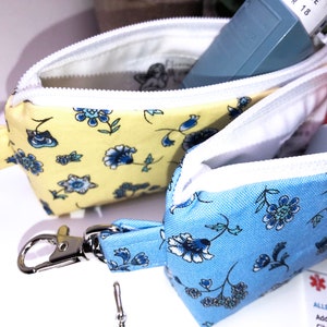 Inhaler Case with Free Caduceus Charm, FREE Medical Alert Card, Sinus Inhaler Holder