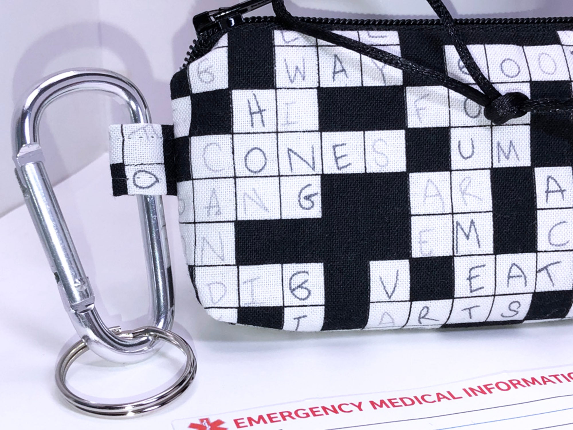 Crossword Inhaler Case Asthma Inhaler Holder Clipon Asthma Etsy