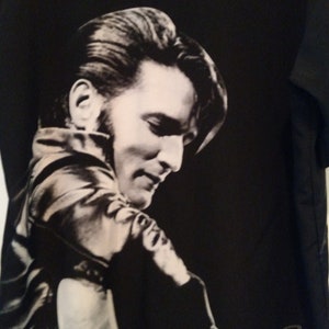 elvis button up shirt