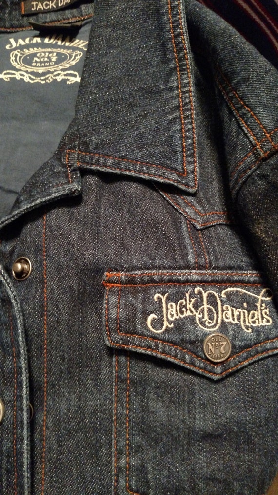 Jack Daniels Ladies Denim Jacket - Etsy 