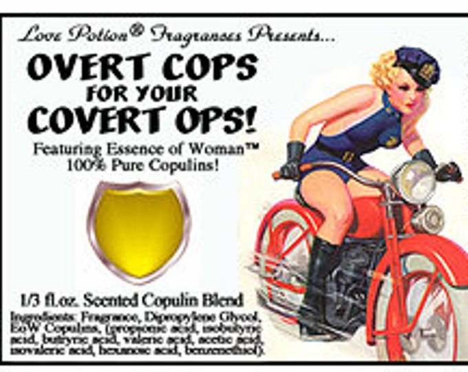 OCCO: Overt Cops for Your Covert Ops - for Women - Copulin Enhanced Perfumes - Choice of Scents! - Love Potion Magickal Perfumerie