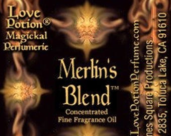 Merlin's Blend - Handcrafted Fragrance for Men - Love Potion Magickal Perfumerie