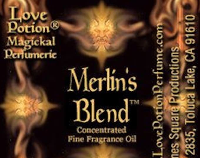 Merlin's Blend - Handcrafted Fragrance for Men - Love Potion Magickal Perfumerie