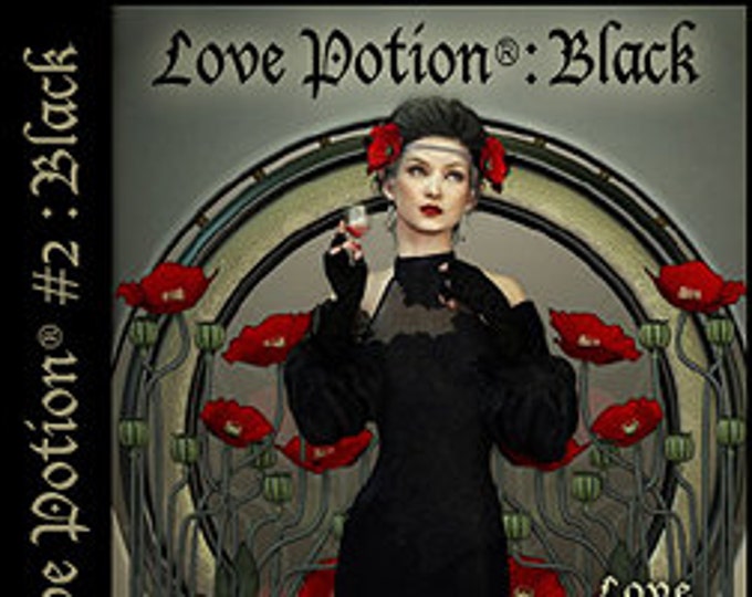 Love Potion: BLACK - for Women - Handcrafted Perfume - Love Potion Magickal Perfumerie