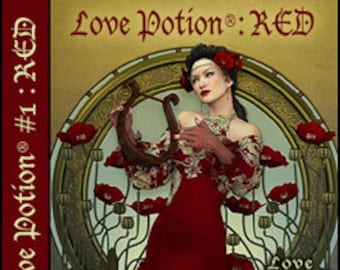 Love Potion: RED - for Women - Handcrafted Perfume - Love Potion Magickal Perfumerie