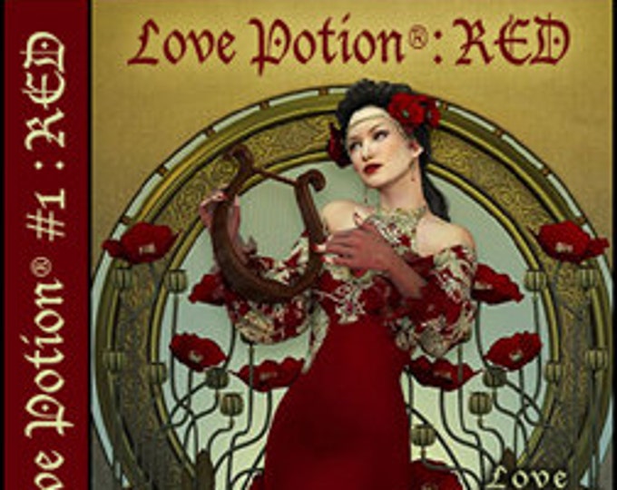 Love Potion: RED - for Women - Handcrafted Perfume - Love Potion Magickal Perfumerie