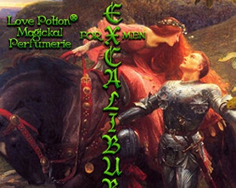 Excalibur - for Men - Handcrafted Fragrance - Love Potion Magickal Perfumerie