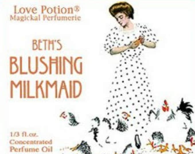 Beth's Blushing Milkmaid w/ EoW Copulins - for Women - Pheromone Enhanced Perfume - Love Potion Magickal Perfumerie