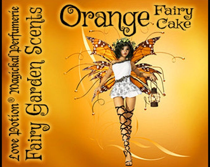 Fairy Cake: Orange - Sweet & Youthful Layerable Perfume - Love Potion Magickal Perfumerie