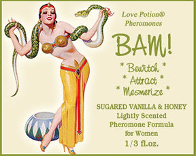 BAM! Bewitch * Attract * Mesmerize! - Lightly Scented Pheromone Blend for Women - Choice of Scents! - Love Potion Magickal Perfumerie