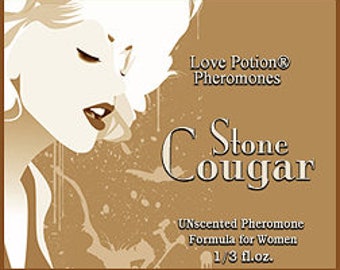 Stone Cougar - UNscented Pheromone Blend for Women- Love Potion Magickal Perfumerie