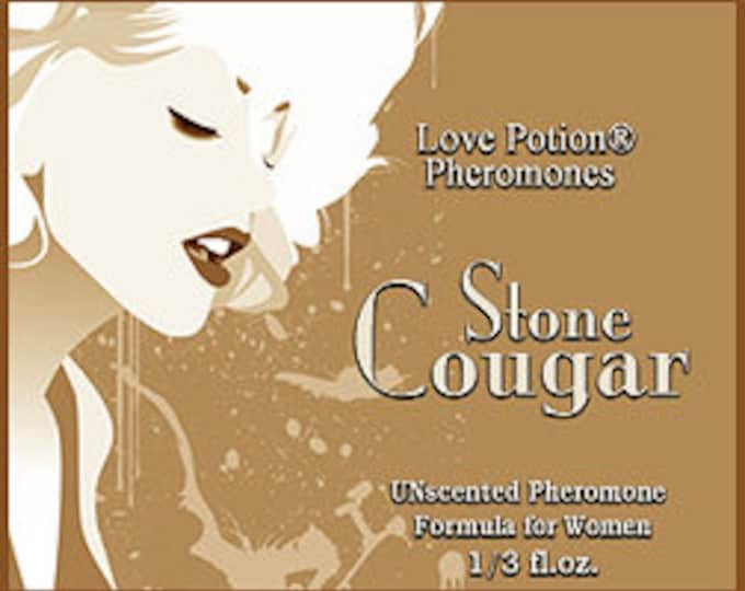 Stone Cougar - UNscented Pheromone Blend for Women- Love Potion Magickal Perfumerie