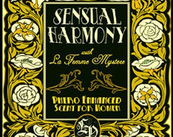 Sensual Harmony w/ La Femme Mystere - Pheromone Enhanced Perfume for Women - Love Potion Magickal Perfumerie