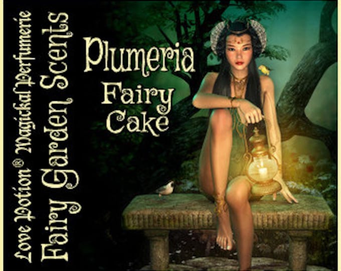 Fairy Cake: Plumeria - Sweet & Youthful Layerable Perfume - Love Potion Magickal Perfumerie