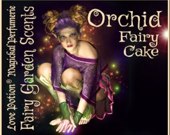 Fairy Cake: Orchid - Sweet & Youthful Layerable Perfume - Love Potion Magickal Perfumerie