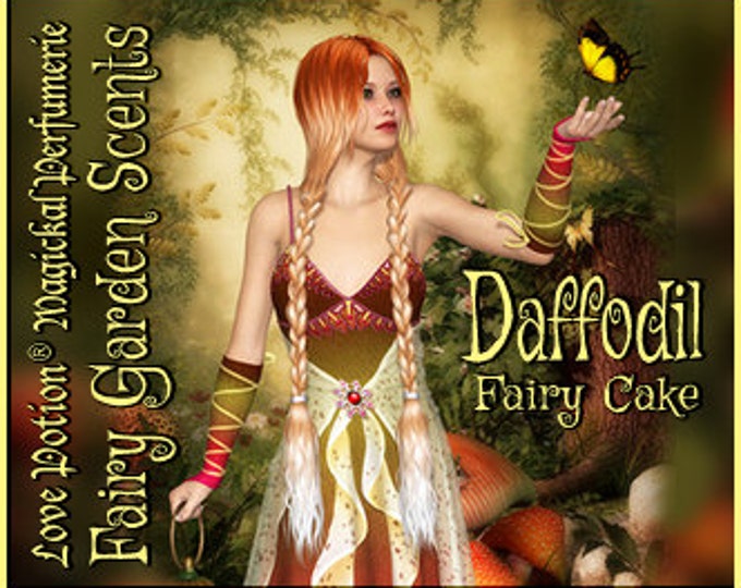 Fairy Cake: Daffodil - Sweet & Youthful Layerable Perfume - Love Potion Magickal Perfumerie