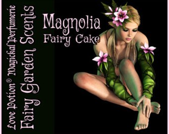Fairy Cake: Magnolia - Sweet & Youthful Layerable Perfume - Love Potion Magickal Perfumerie