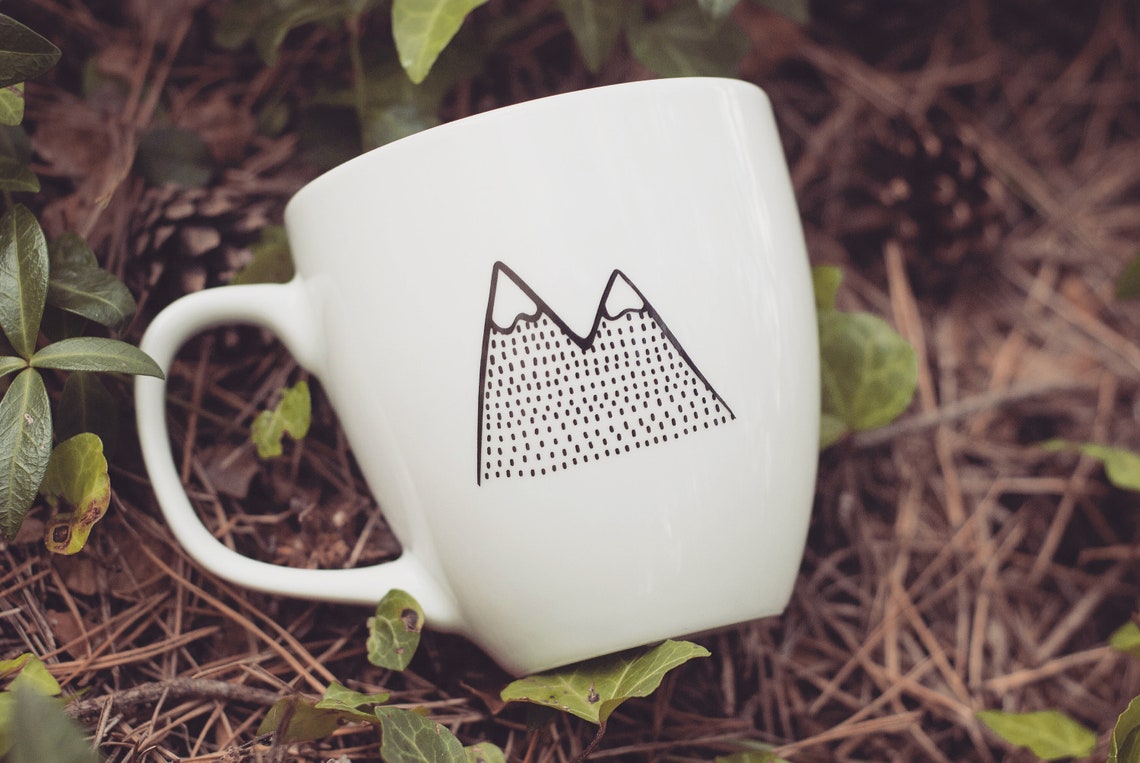 Mountain Goat Set Mix&match Mug Bowl Plate Hand - Etsy