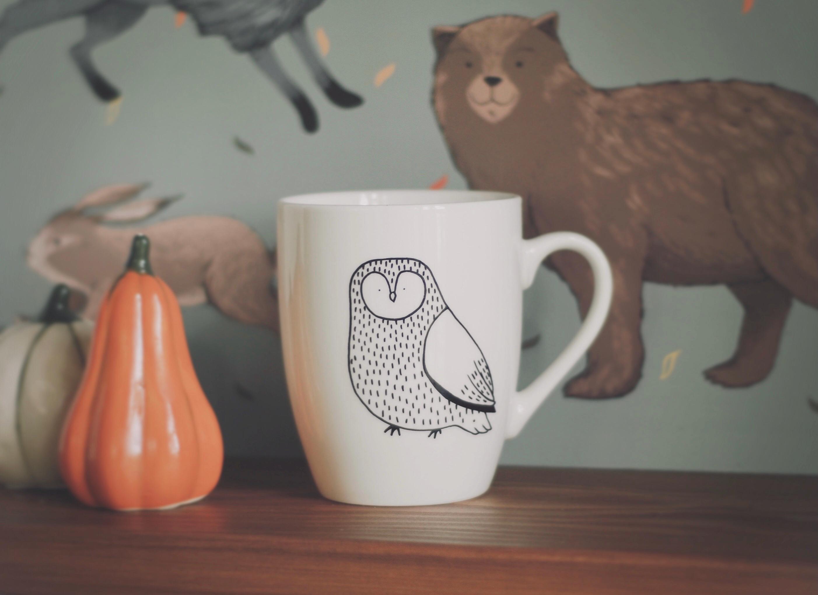 Tasse à Fleurs Personnalisée Avec Nom Aquarelle Du Mois De Naissance