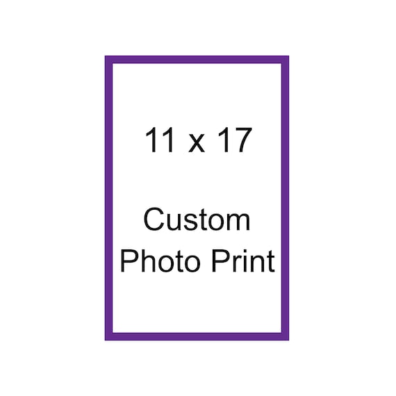Custom 11x17 Photo Print - Personalized Wall Art from Your Image - Printed Picture Gift - Large Format Photo Print - Large Art Print