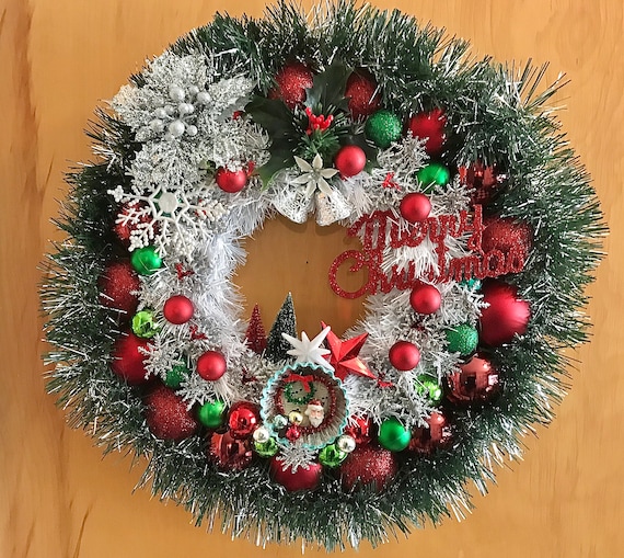 　Decorated Christmas Wreath Christmas Wreath – buy online or call 01342 300 500