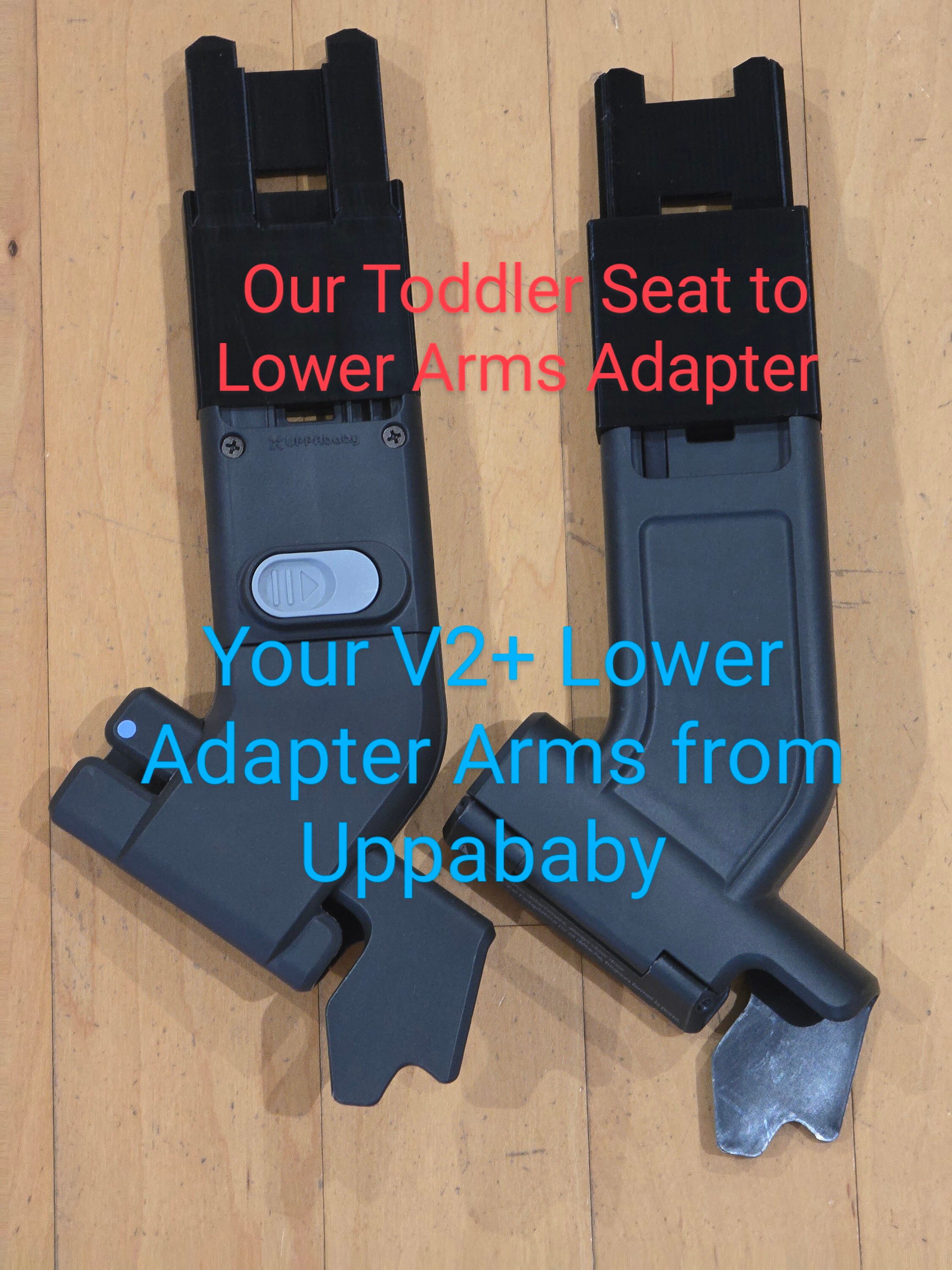 Uppababy Vista Toddler Seat Lower Adapter | Compatible With Vista 2015+,  V2, V3 | Stroller Seat Mount Bracket - Etsy
